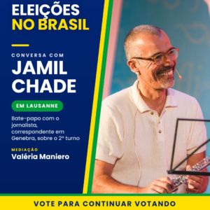 11/10 - Eleições 2026 : bate-papo com Jamil Chade
